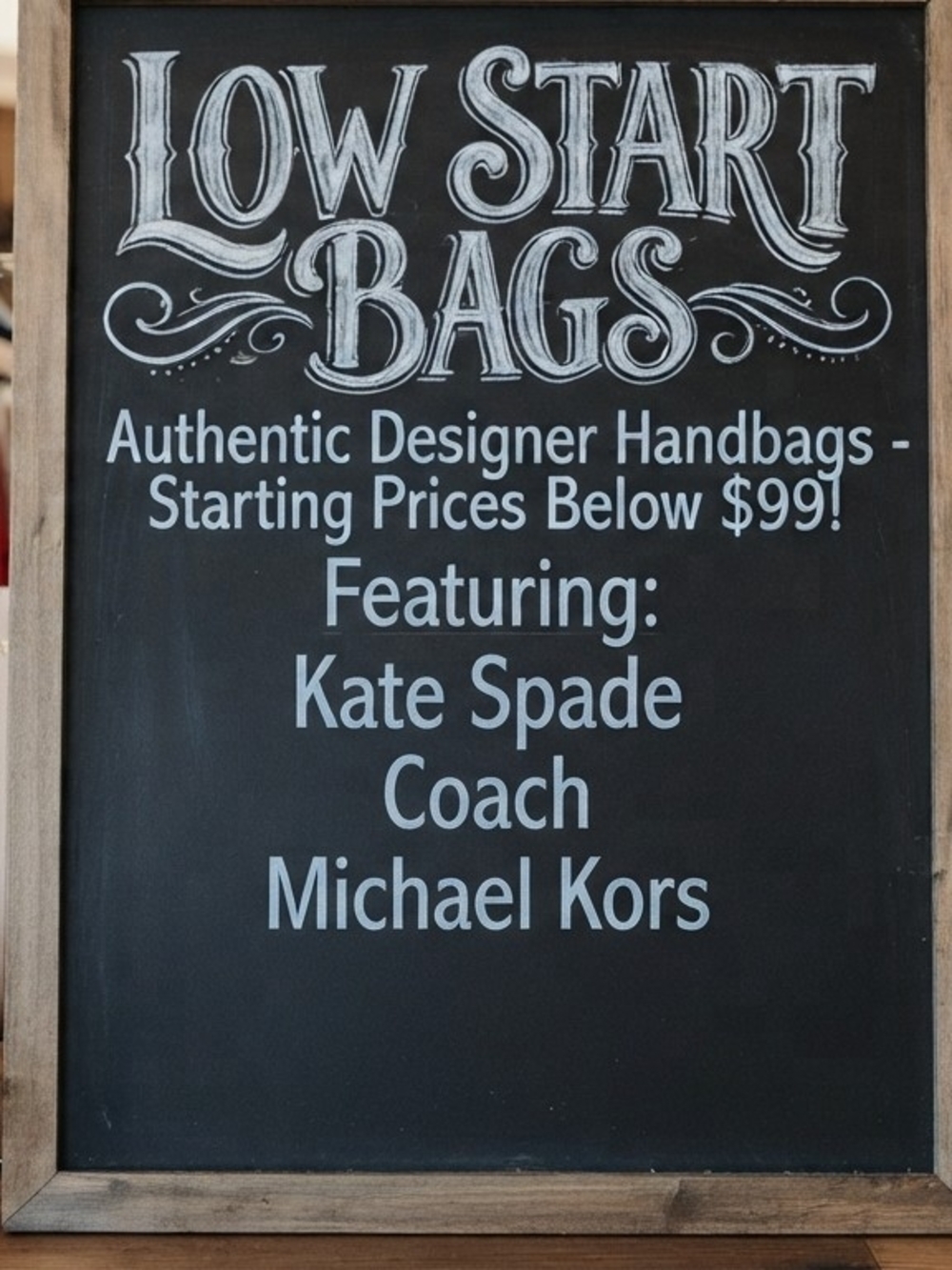 Low Start Bags In Live Show Only